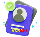 Tornar-se um membro do vkkbet é muito simples